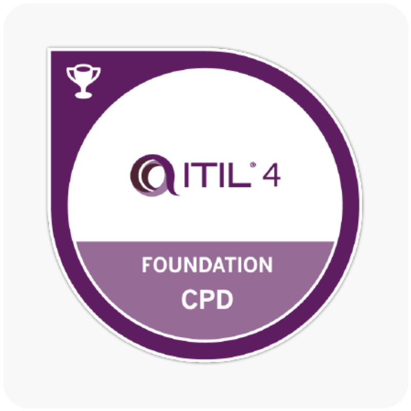 Axelos ITIL Foundation Badge